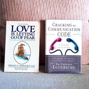 Set of Inspirational Books: Relationship development, self help